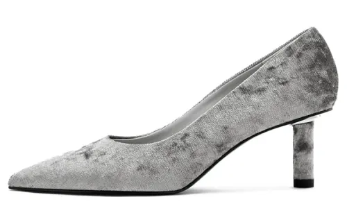 CHARLES&KEITH High Heels Women's Black/Light Grey/Light Gray/Lilac/Light Purple