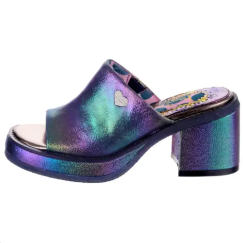 IRREGULAR CHOICE Slide Slippers Women's Blue