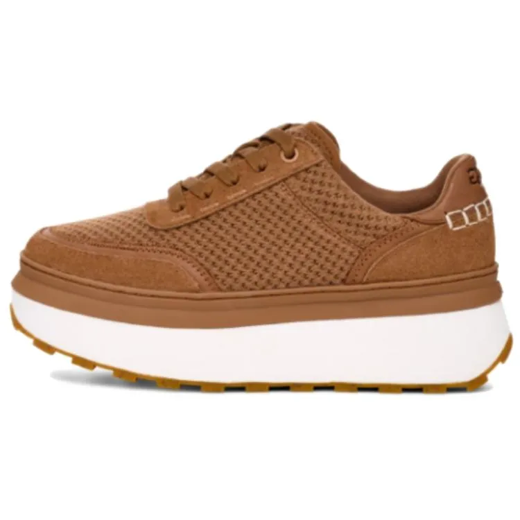 UGG Marlin Collection Fabric Low top Casual Shoes Women's Chestnut