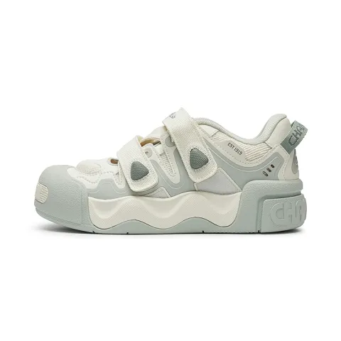 Champion Puffed Snacks Mary Jane Shoes Women's Milk White/Stream Joy Green