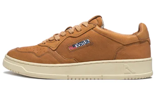 AUTRY Skateboard Shoes Men's Low Top Brown