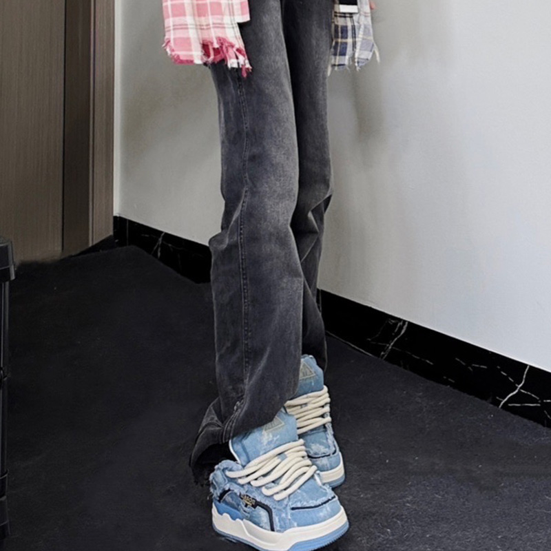 Masongarments Sky Ladder Skateboard Shoes Unisex Denim Blue