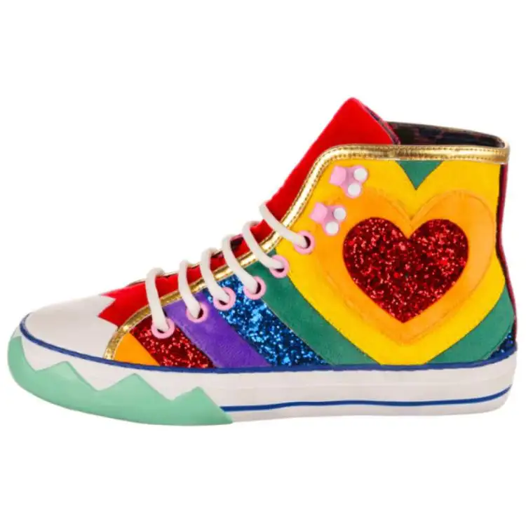 IRREGULAR CHOICE High top Skateboard Shoes Women's Multicolor