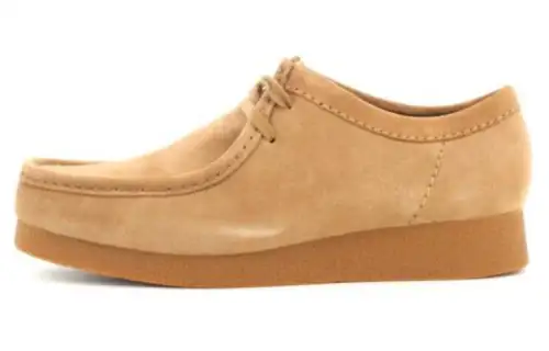 Clarks Leather Casual Shoes Men's Brown