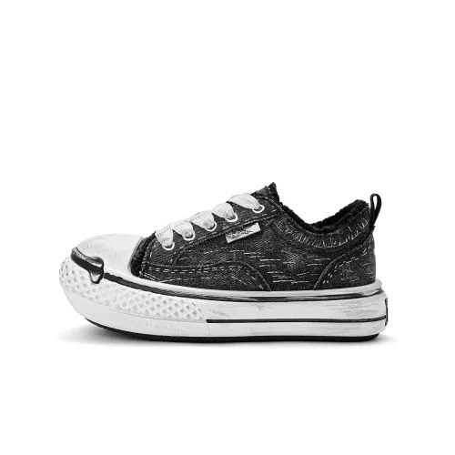 TALKING TOM Talking Tom Cat Open Smile Series Unique Dirty Wiping Personalized Fashion Trendy Big Toe Retro Simple Low-top Sneakers Same Style for Men and Women