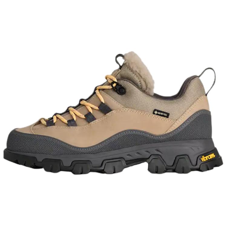 UGG MetroTrek Hiker Leather Wear resistant And Waterproof Low top Mountaineering & Hiking Shoes Women’s Pebble Gray