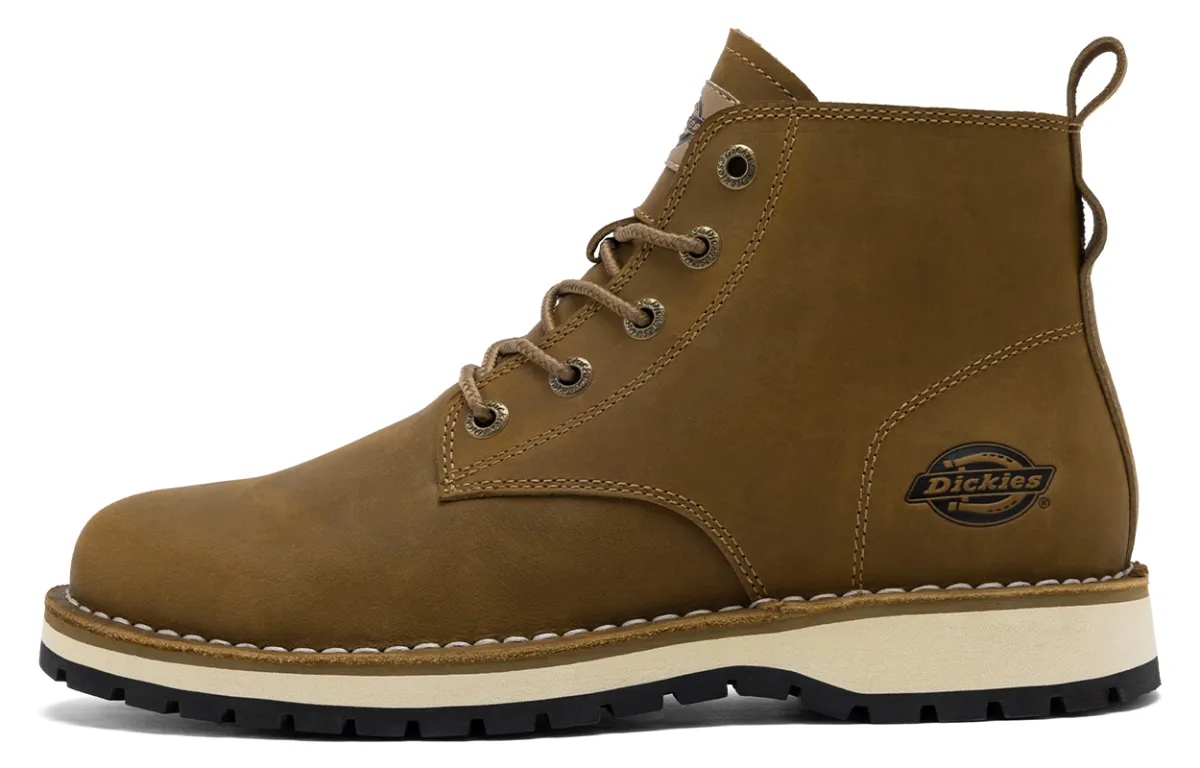 Dickies Short Mid Calf Combat Boots Men's Brown