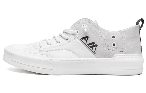 Anthony Miles Skateboard Shoes Men's Low Top White