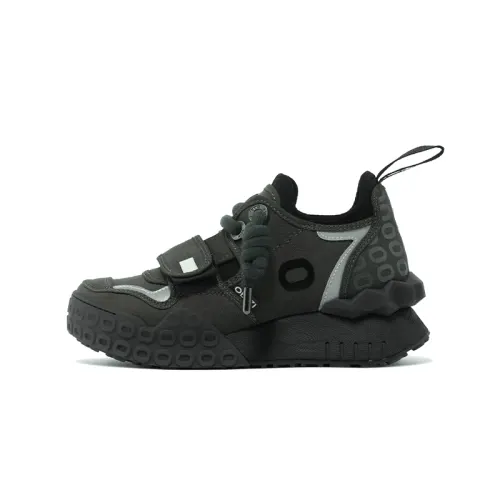 OETZI Fabric Skateboard Shoes Unisex Coffee