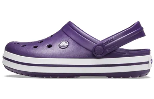 Crocs Crocband Clogs 'Purple White'