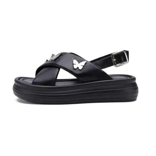 D FUSE SCANDINAVIA Home Slippers Sports Sandals Beach Sandals Women's