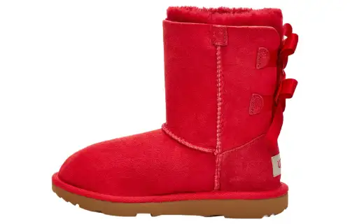 UGG Bailey Bow II Boot Samba Red Toddler