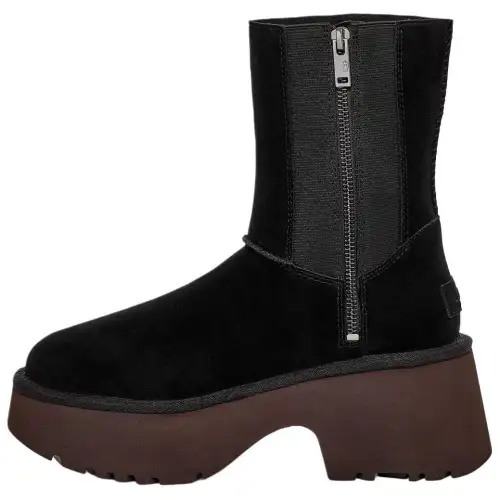 UGG Classic Twin Seam New Heights Boot Black Women's