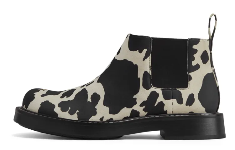 CHARLES&KEITH Chelsea Boots Women's Black/Light Purple/Olive Green/Sand Black