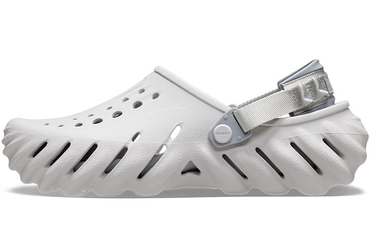 Сабо Crocs Echo Clog EVA 2cm (серые)
