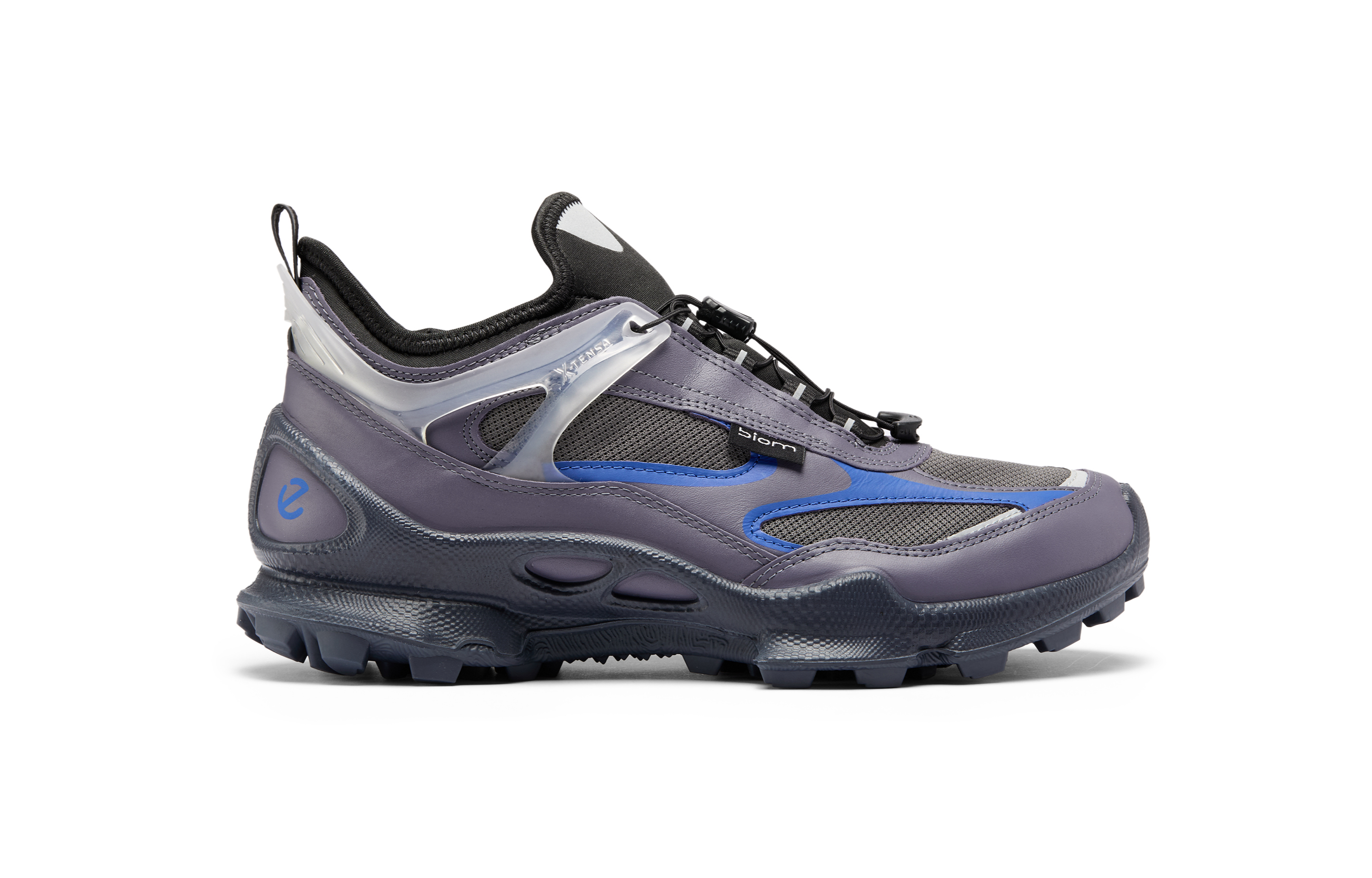Ecco Biom C Trail Low top Outdoor Shoes Men’s Rock Purple/Magnet Gray/Royal Blue 803384