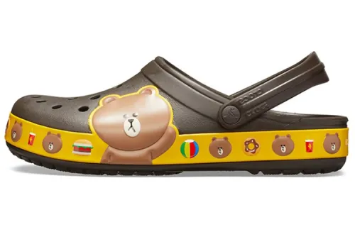Crocs X Line Friends Beach Brown Unisex Sandals