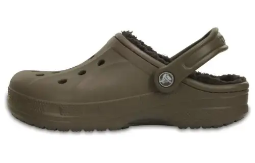 Crocs Winter Lined Clogs 'Walnut Espresso'