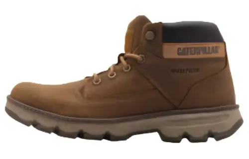 CAT Cow Leather Short Outdoor Boots Men's Brown