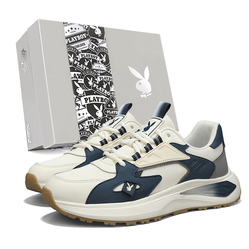 Playboy Плейбой полностью Тренировочный кампус Palm, медицинский осмотр, физический тест, молниеносные гонки, спортивные состязания для отдыха легкая сетка воздухопроницаемый популярный Универсальный нескользящие Износостойкий высокая Эластичная, амортизирующая и удобная защита ног. толстая Невидимое увеличение высокая кроссовки с низким верхом мужской стиль