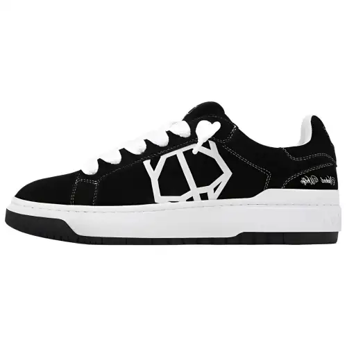 Naked Wolfe CHROME Low top Skateboard Shoes Men's Black