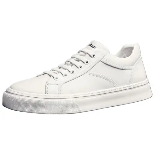 JANE HARLOW Fashion Trend Low top Skateboard Shoes Men's White