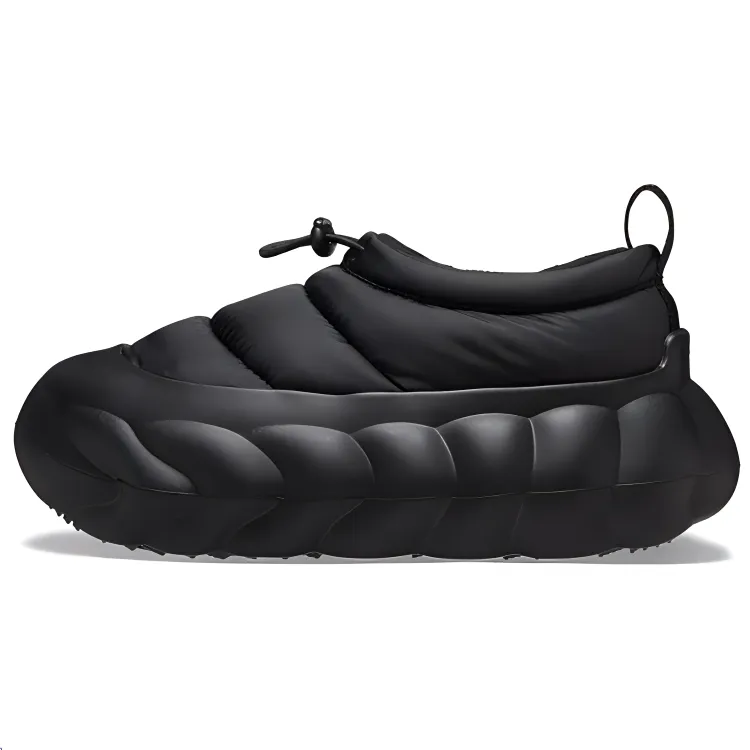 Crocs Overpuff Shorty Black