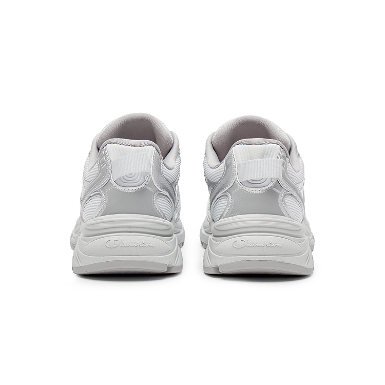 Champion Low top Running Shoes Unisex Silver White/Day Stone Gray