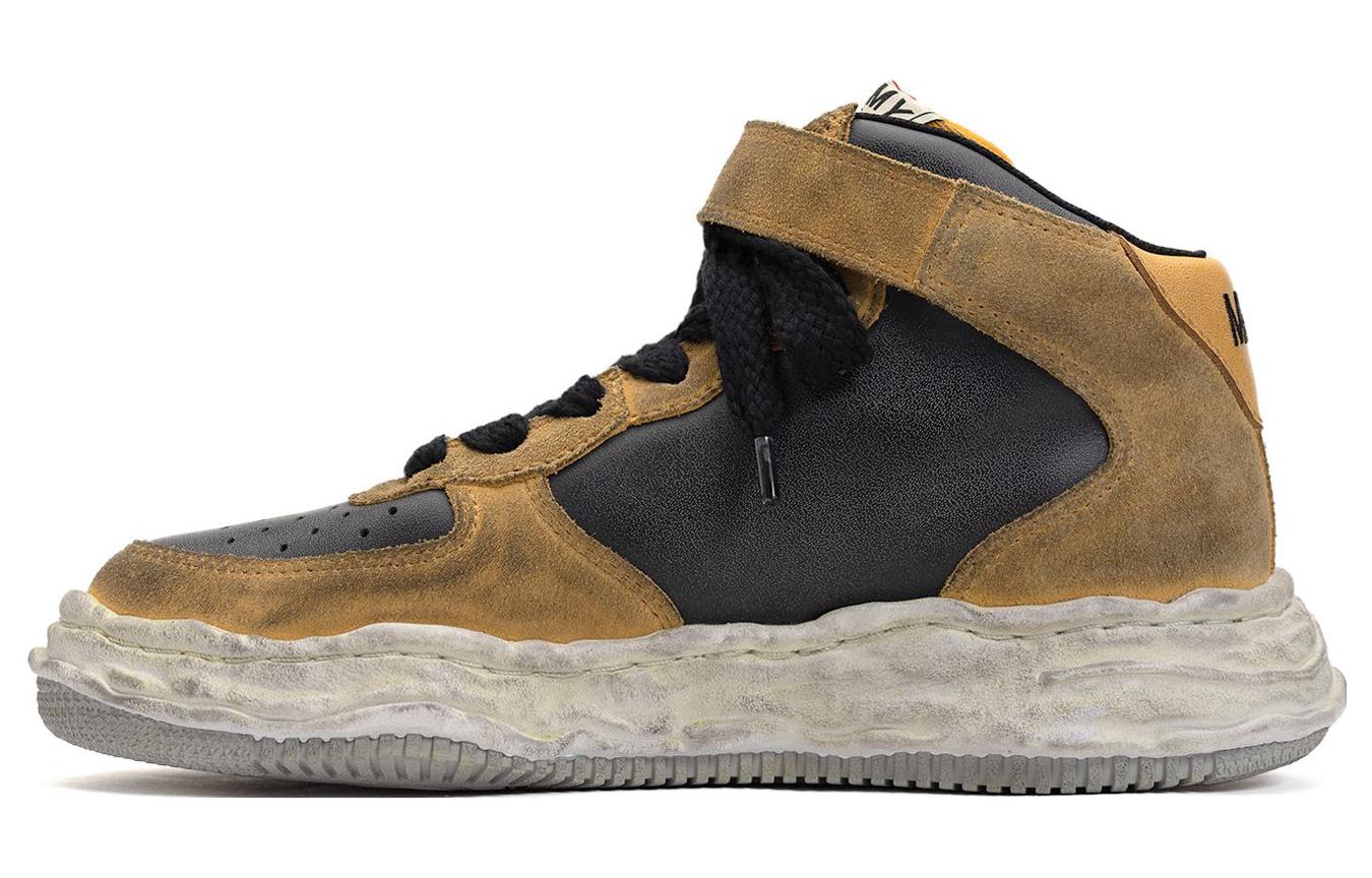 Maison MIHARA YASUHIRO Wayne Brushed Suede High-top Sneakers