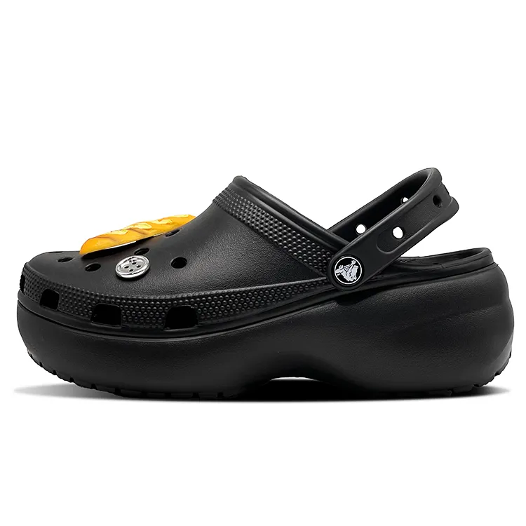 Crocs Classic Platform Clog EVA Clogs Women's Black