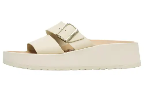 Birkenstock Slide Slippers Women's Beige