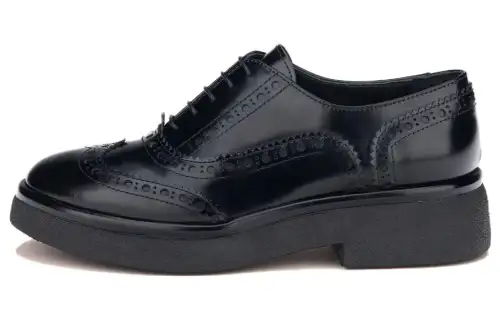 AGL Leather Casual Shoes Women's Black