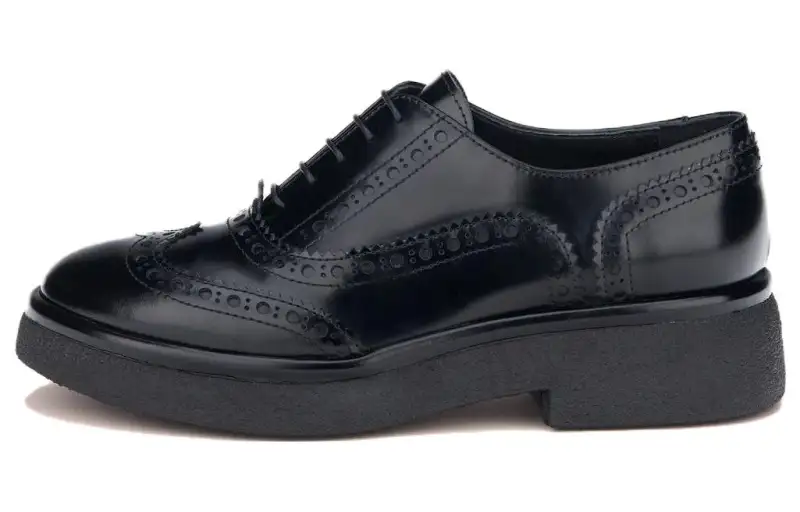 AGL Leather Casual Shoes Women's Black