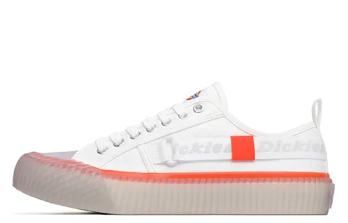 Dickies Canvas Shoes Unisex Low Top White