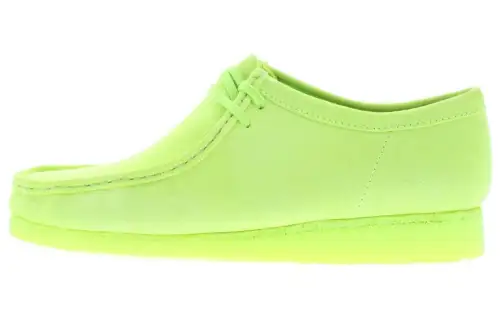 Clarks Suede Casual Shoes Men's Green