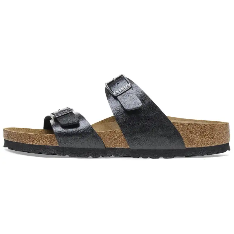 Birkenstock Slide Slippers Women's Black Regular Edition
