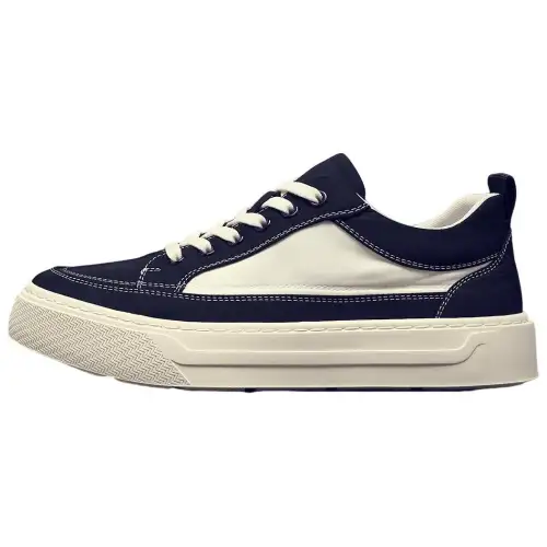 JANE HARLOW Fabric Low top Skateboard Shoes Men's Black