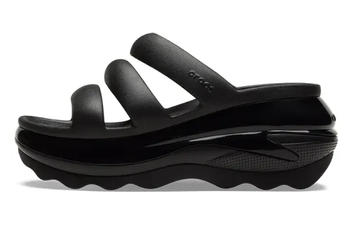 Crocs Mega Crush Triple Strap 'Black' Women's