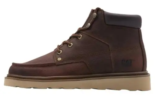 CAT Abrasion Resistant Cushioning Versatile Short Outdoor Boots Men's Brown