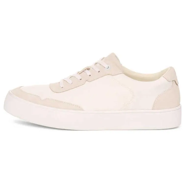 UGG Textile, Cow Leather Low top Skateboard Shoes Men's Beige