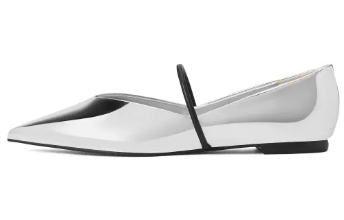 CHARLES&KEITH Small Ck Pu Women's Casual Shoes 1CM Women's