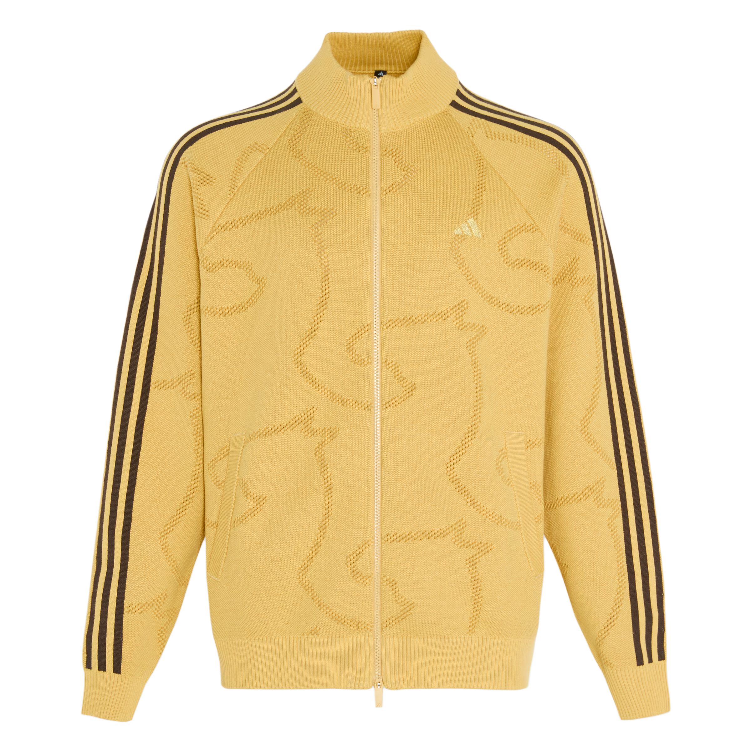 Мужское худи adidas 3 STRIPES TRACK TOP (черное)