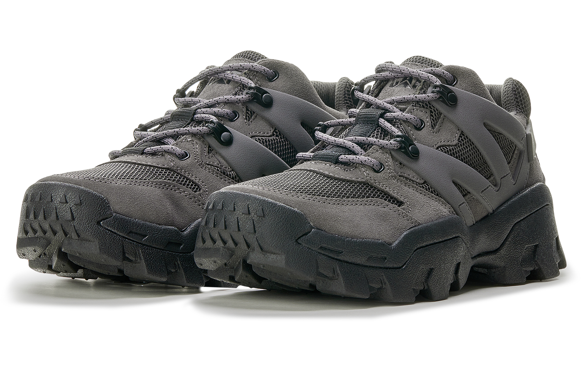 CAT REACTOR Collection Low top Mountaineering Shoes Unisex Dark Gray