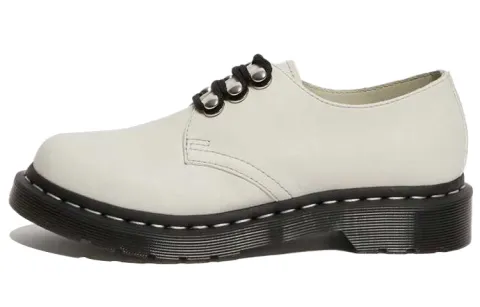 Dr. Martens 1461 Hardware Leather White Women's