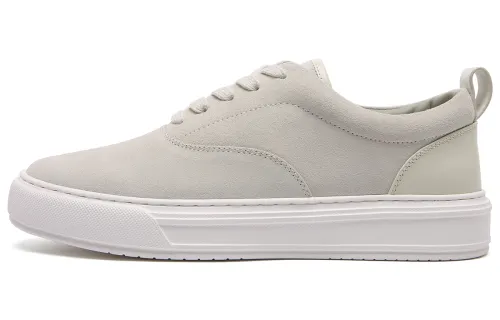 Anthony Miles Cow Leather Low top Casual Skate Shoes Men's