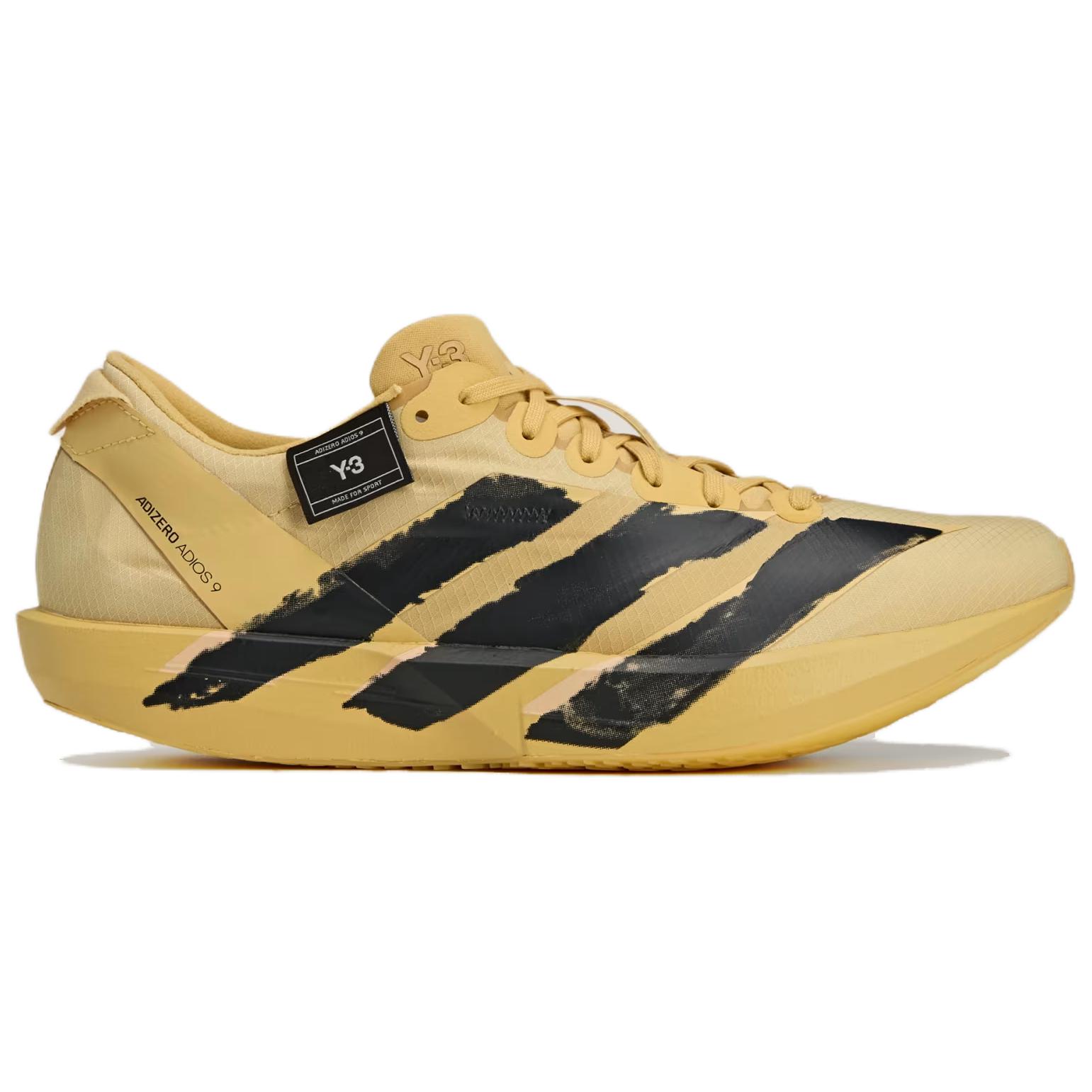 Adizero Adios 9 Y-3 Y-3 ‘Yellow Oat Black’