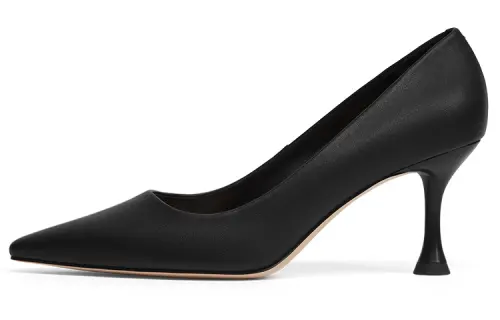 CHARLES&KEITH Slim Heel High Heels 7cm Women's White