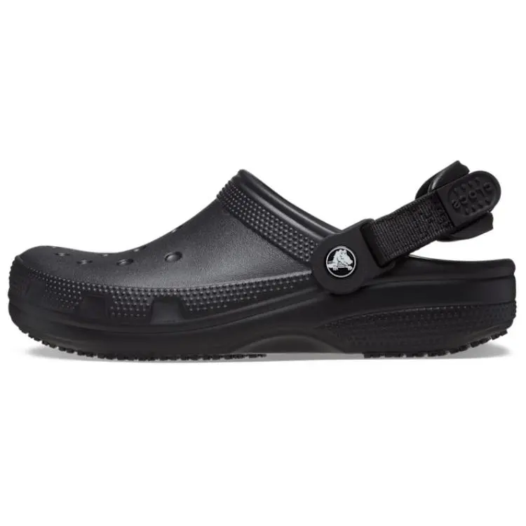 Crocs Classic Slip Resistant Work Clog Clogs Unisex Black