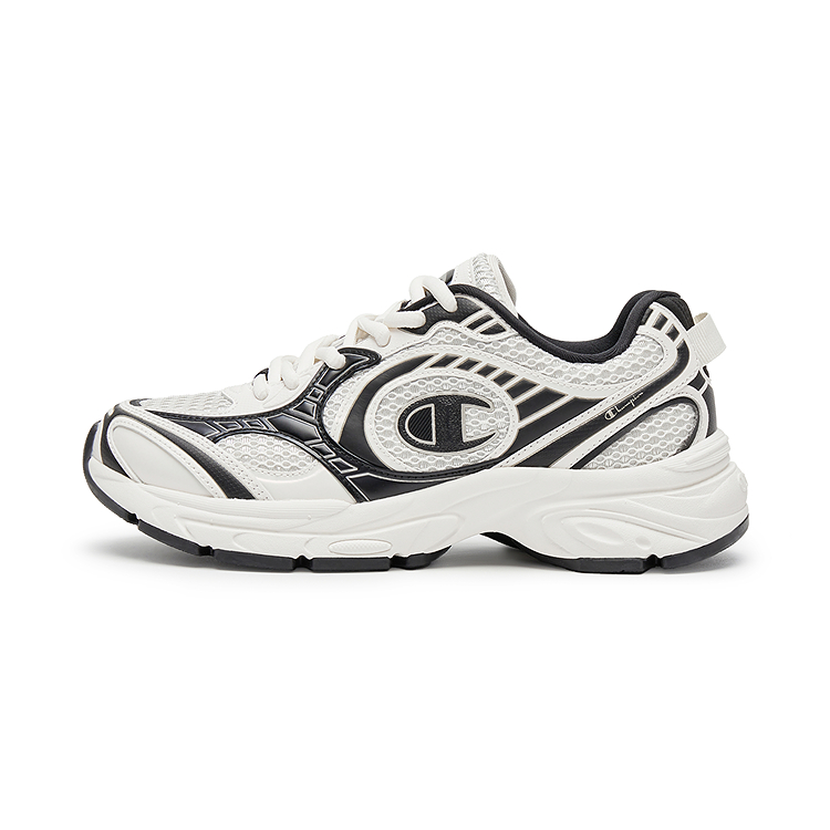 Champion Support Low top Running Shoes Unisex Milk White/Black