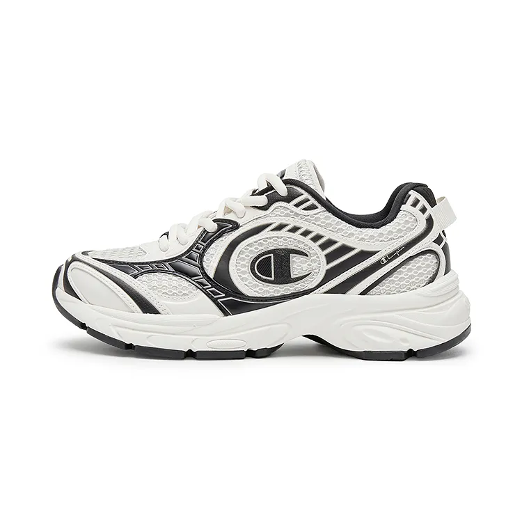 Champion Support Low top Running Shoes Unisex Milk White/Black
